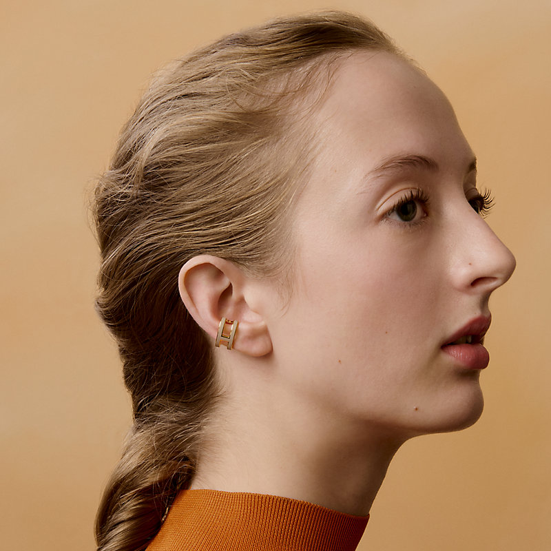 イヤーカフ 《ポップH》 | Hermès - エルメス-公式サイト